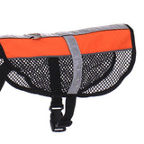Maxbell Maxbell Reflective Mesh Dog Chest Harness Strap Training Walk Collar Vest Orange L