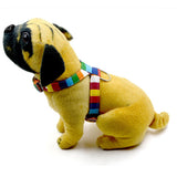 Maxbell Maxbell Pets Dog Bling Rainbow PU leather Chest Strap Harness Adjustable Collar  XXL