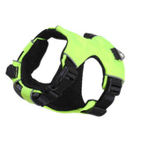 Maxbell Maxbell Dog Harness Soft Pad Vest Chest Strap Pet Training Walking Collar S Green