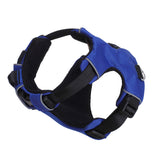 Maxbell Maxbell Dog Harness Soft Pad Vest Chest Strap Pet Training Walking Collar M Blue