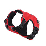 Maxbell Maxbell Dog Harness Soft Pad Vest Chest Strap Pet Training Walking Collar S Red