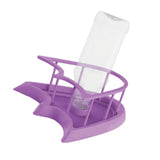 Maxbell Maxbell Automatic Water Dispenser Feeder for Pet Reptile Tortoise Spiders Purple S
