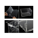 Maxbell Maxbell Acrylic Box Crawler Spider Scorpion Centipede Insect Feeding Insect Box - L