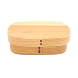 Maxbell Japan-style Vintage Wooden Bento Sushi Lunch Box Picnic Food Container #2 - Aladdin Shoppers