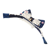 Maxbell Maxbell Pet Dog Traction Rope Lead Leash Collar Harness Strap Headband S BLU Floral