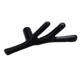 Maxbell Twig Knob Tree Branch Pull Handle For Furniture Kitchen Wardrobe 68mm Black - Aladdin Shoppers