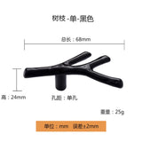 Maxbell Twig Knob Tree Branch Pull Handle For Furniture Kitchen Wardrobe 68mm Black - Aladdin Shoppers