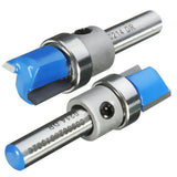 1/4”Shank Mortise/Template Flush Trim Cutter Router Bit 1/2''x2/5’’x 1-3/4’’