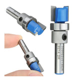 1/4”Shank Mortise/Template Flush Trim Cutter Router Bit 1/2''x2/5’’x 1-3/4’’