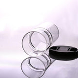 Maxbell 2 Clear Hyacinth Glass Vase Flower Planter Pot DIY Terrarium Container Decor