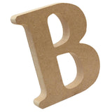 Maxbell Wooden Alphabet Craft Letter Plaque Wall Hanging Wedding Nursery Decor B - Aladdin Shoppers