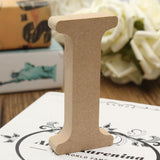 Maxbell Wooden Alphabet Craft Letter Plaque Wall Hanging Wedding Nursery Decor I & C