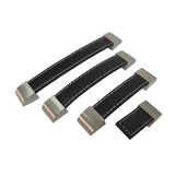 5pcs 160mm Modern Leather Kitchen Cabinet Cupboard Door Drawer Pull Handle