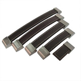 5pcs 160mm Modern Leather Kitchen Cabinet Cupboard Door Drawer Pull Handle