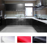 Maxbell Self-adhesive PVC Waterproof Home Decor Cabinet Beautify Wall Sticker White - Aladdin Shoppers