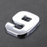 Maxbell 3D DIY Metallic Number 9 Alphabet Sticker Car Emblem DIY Figure Badge Decal - Aladdin Shoppers