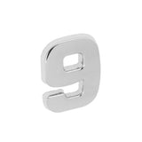 Maxbell 3D DIY Metallic Number 9 Alphabet Sticker Car Emblem DIY Figure Badge Decal - Aladdin Shoppers