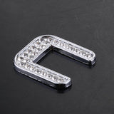 Maxbell Rhinestone Diamante DIY Letter C Alphabet 3D Car Badge Sticker Decal Emblem - Aladdin Shoppers