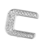 Maxbell Rhinestone Diamante DIY Letter C Alphabet 3D Car Badge Sticker Decal Emblem - Aladdin Shoppers