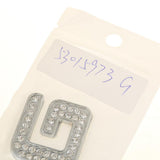 Maxbell Rhinestone Diamante DIY Letter G Alphabet 3D Car Badge Sticker Decal Emblem - Aladdin Shoppers