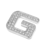 Maxbell Rhinestone Diamante DIY Letter G Alphabet 3D Car Badge Sticker Decal Emblem - Aladdin Shoppers
