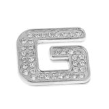 Maxbell Rhinestone Diamante DIY Letter G Alphabet 3D Car Badge Sticker Decal Emblem - Aladdin Shoppers