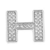 Maxbell Rhinestone Diamante DIY Letter H Alphabet 3D Car Badge Sticker Decal Emblem - Aladdin Shoppers