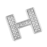 Maxbell Rhinestone Diamante DIY Letter H Alphabet 3D Car Badge Sticker Decal Emblem - Aladdin Shoppers