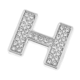 Maxbell Rhinestone Diamante DIY Letter H Alphabet 3D Car Badge Sticker Decal Emblem - Aladdin Shoppers