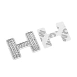Maxbell Rhinestone Diamante DIY Letter H Alphabet 3D Car Badge Sticker Decal Emblem - Aladdin Shoppers