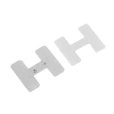Maxbell Rhinestone Diamante DIY Letter H Alphabet 3D Car Badge Sticker Decal Emblem - Aladdin Shoppers