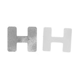 Maxbell Rhinestone Diamante DIY Letter H Alphabet 3D Car Badge Sticker Decal Emblem - Aladdin Shoppers