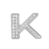 Maxbell Rhinestone Diamante DIY Letter K Alphabet 3D Car Badge Sticker Decal Emblem - Aladdin Shoppers