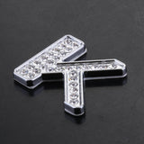Maxbell Rhinestone Diamante DIY Letter K Alphabet 3D Car Badge Sticker Decal Emblem - Aladdin Shoppers