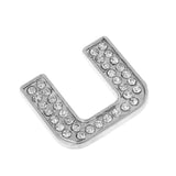 Maxbell Rhinestone Diamante DIY Letter U Alphabet 3D Car Badge Sticker Decal Emblem - Aladdin Shoppers