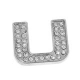 Maxbell Rhinestone Diamante DIY Letter U Alphabet 3D Car Badge Sticker Decal Emblem - Aladdin Shoppers