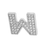 Maxbell Rhinestone Diamante DIY Letter W Alphabet 3D Car Badge Sticker Decal Emblem - Aladdin Shoppers