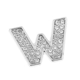 Maxbell Rhinestone Diamante DIY Letter W Alphabet 3D Car Badge Sticker Decal Emblem - Aladdin Shoppers