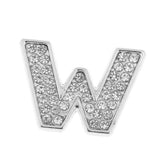 Maxbell Rhinestone Diamante DIY Letter W Alphabet 3D Car Badge Sticker Decal Emblem - Aladdin Shoppers
