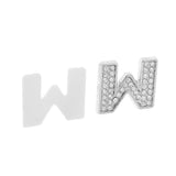 Maxbell Rhinestone Diamante DIY Letter W Alphabet 3D Car Badge Sticker Decal Emblem - Aladdin Shoppers