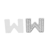 Maxbell Rhinestone Diamante DIY Letter W Alphabet 3D Car Badge Sticker Decal Emblem - Aladdin Shoppers