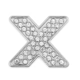 Maxbell Rhinestone Diamante DIY Letter X Alphabet 3D Car Badge Sticker Decal Emblem - Aladdin Shoppers
