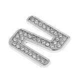 Maxbell Rhinestone Diamante DIY Number 2 Alphabet 3D Car Badge Sticker Decal Emblem - Aladdin Shoppers