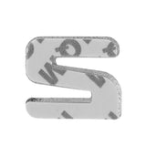 Maxbell Rhinestone Diamante DIY Number 2 Alphabet 3D Car Badge Sticker Decal Emblem - Aladdin Shoppers