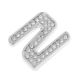 Maxbell Rhinestone Diamante DIY Number 2 Alphabet 3D Car Badge Sticker Decal Emblem - Aladdin Shoppers