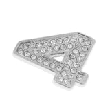 Maxbell Rhinestone Diamante DIY Number 4 Alphabet 3D Car Badge Sticker Decal Emblem - Aladdin Shoppers
