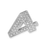 Maxbell Rhinestone Diamante DIY Number 4 Alphabet 3D Car Badge Sticker Decal Emblem - Aladdin Shoppers