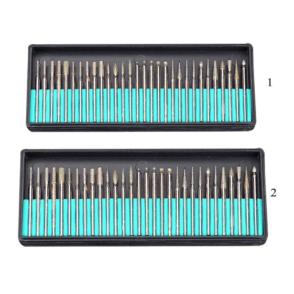 Maxbell Maxbell 30 Pieces 2.3*45mm Groove Mini Twist Hand Electric Drill Bits Kit Collects