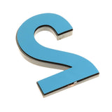 Maxbell 2pcs Copper Plastic Self-Adhesive Sticky Home Hotel Office Door Number Sign
