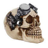 Maxbell 3D Skull with Glasses Ornament Steampunk Cyber Goth Home Decorative Craft - Aladdin Shoppers